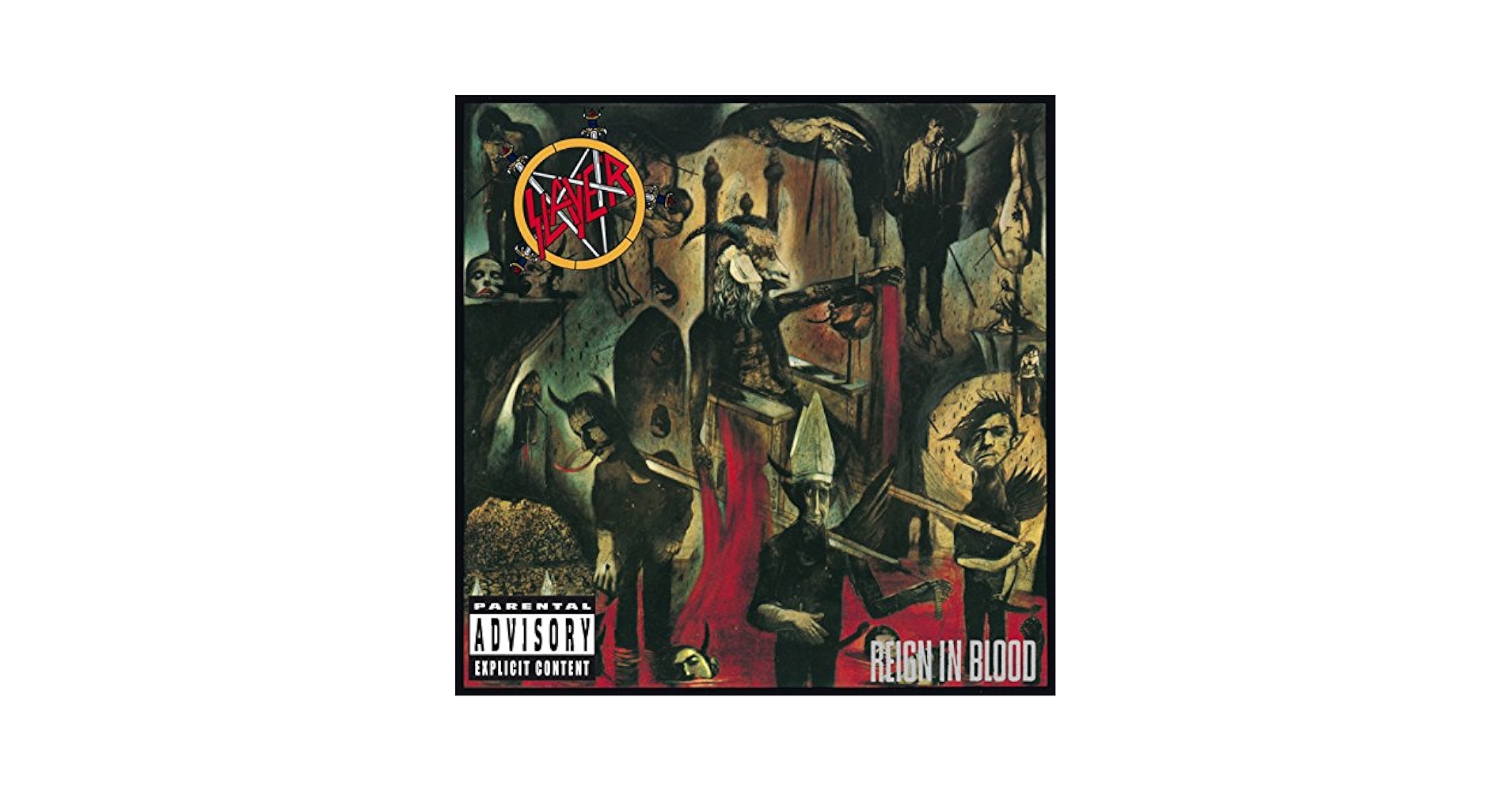 Slayer Reign in Blood 中古レコード　US盤　希少 Slayer Reign in Blood 中古レコード US盤 希少 Amazon.co.jp